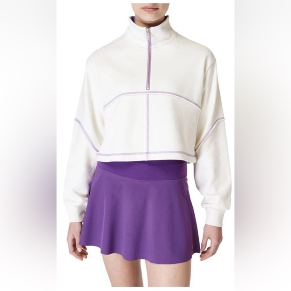 Sweaty Betty Revive Half Zip Sweatshirt Medium